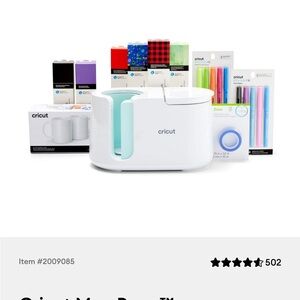 Cricut Mug Press™ + Everything Materials Bundle